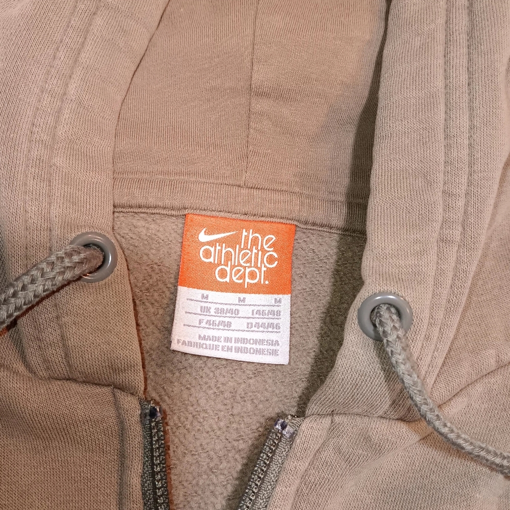 UNISEX NIKE VINTAGE FULL ZIPPER SWEATER SIZE MEDIUM - Picture 5 of 11